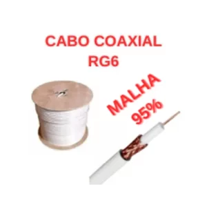 Cabo Coaxial RG 6 95%