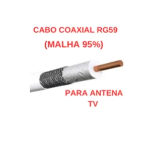 Cabo Coaxial RG 59 95%