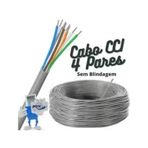 Cabo para Telefonia CCI (Uso Interno) de 2 A 4 Pares