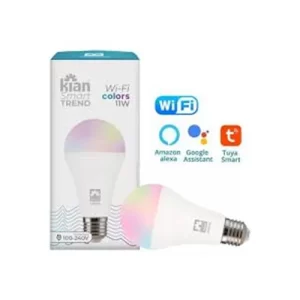 Lâmpada Bulbo Led Smart 11W Multicores Wifi E27 Bivolt