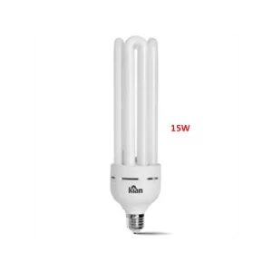 Lâmpada Fluorescente Compacta 3U 15W - 127V e 220V - Branco