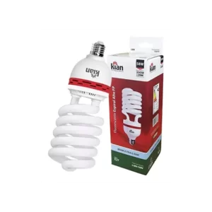 Lâmpada Fluorescente Compacta Espiral 58W  127V Ou 220V - Branco Frio