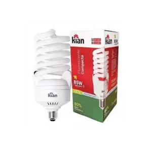 Lâmpada Fluorescente Compacta Espiral 85W 220V E27 - Branco Frio