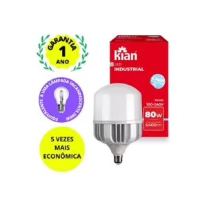 Lâmpada Globe 80W E40 127 Branco Frio