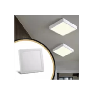Painel Led de Sobrepor 30w Quadrado Branco Frio