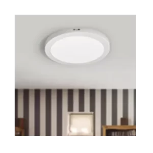 Painel Led de Sobrepor  Redondo Branco Frio - Branco Quente - 18W
