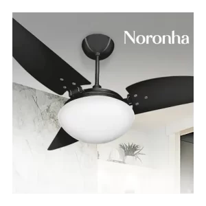 Ventilador de Teto Noronha 127V 2 Lampadas Branco/Branco Ventex (802)